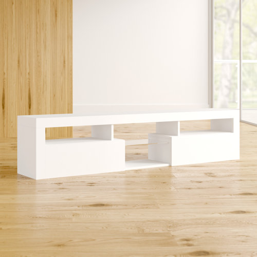 Orren Ellis Sabacky Floating TV Stand for TVs up to 88" & Reviews Wayfair